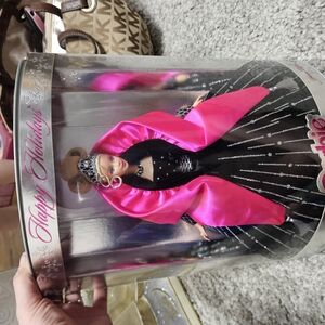 Barbie Doll with Pink and Black Gown